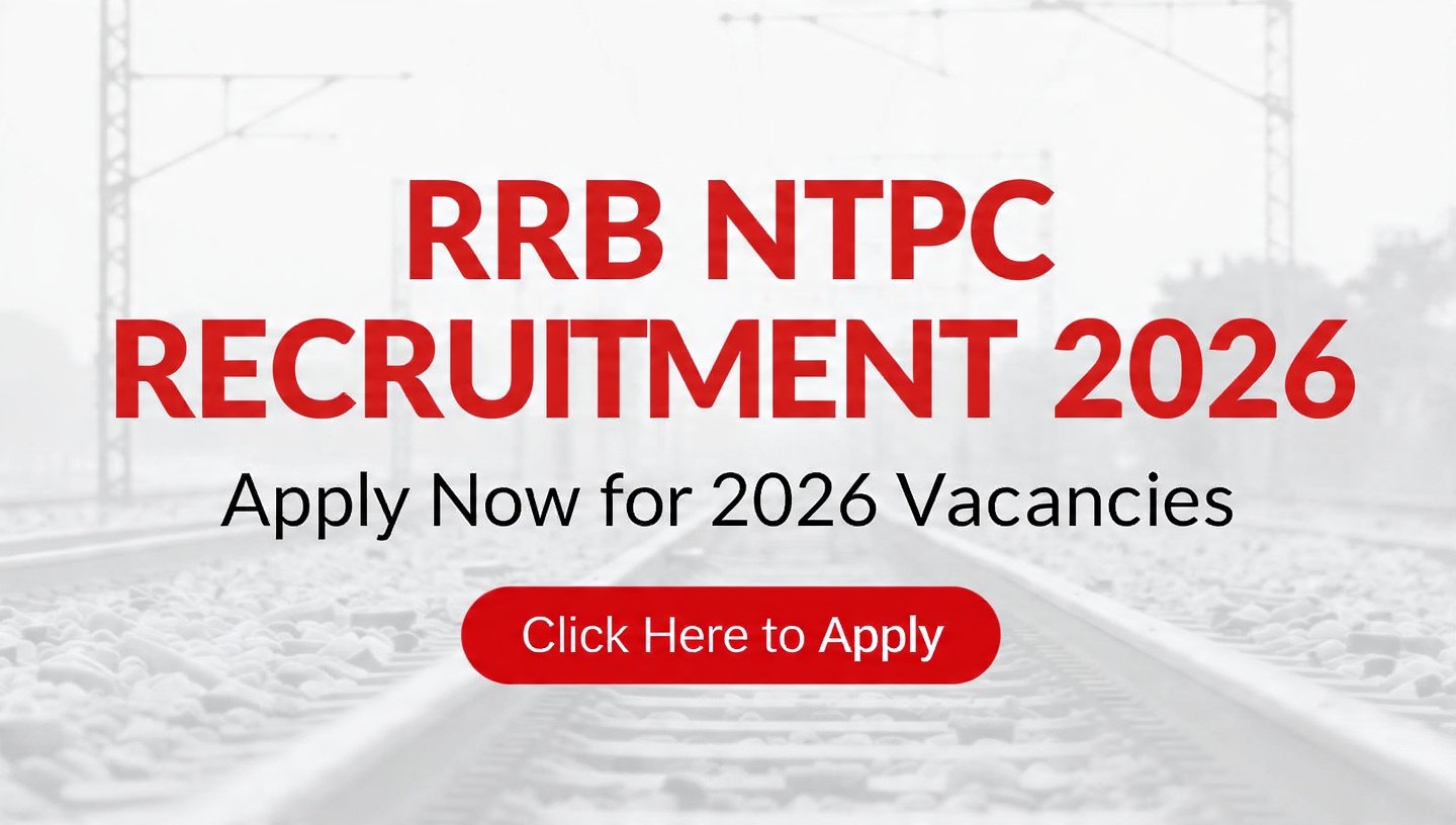 Railway RRB NTPC Recruitment 2026