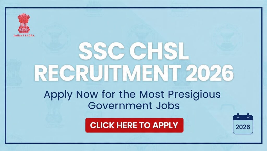 SSC CHSL Recruitment 2026